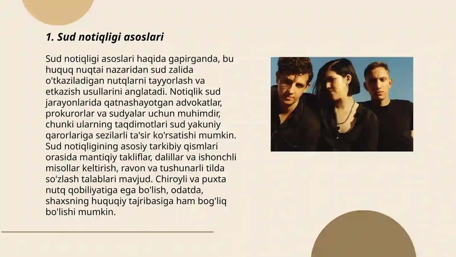 Sud notiqligi. Diniy notiqlik 3