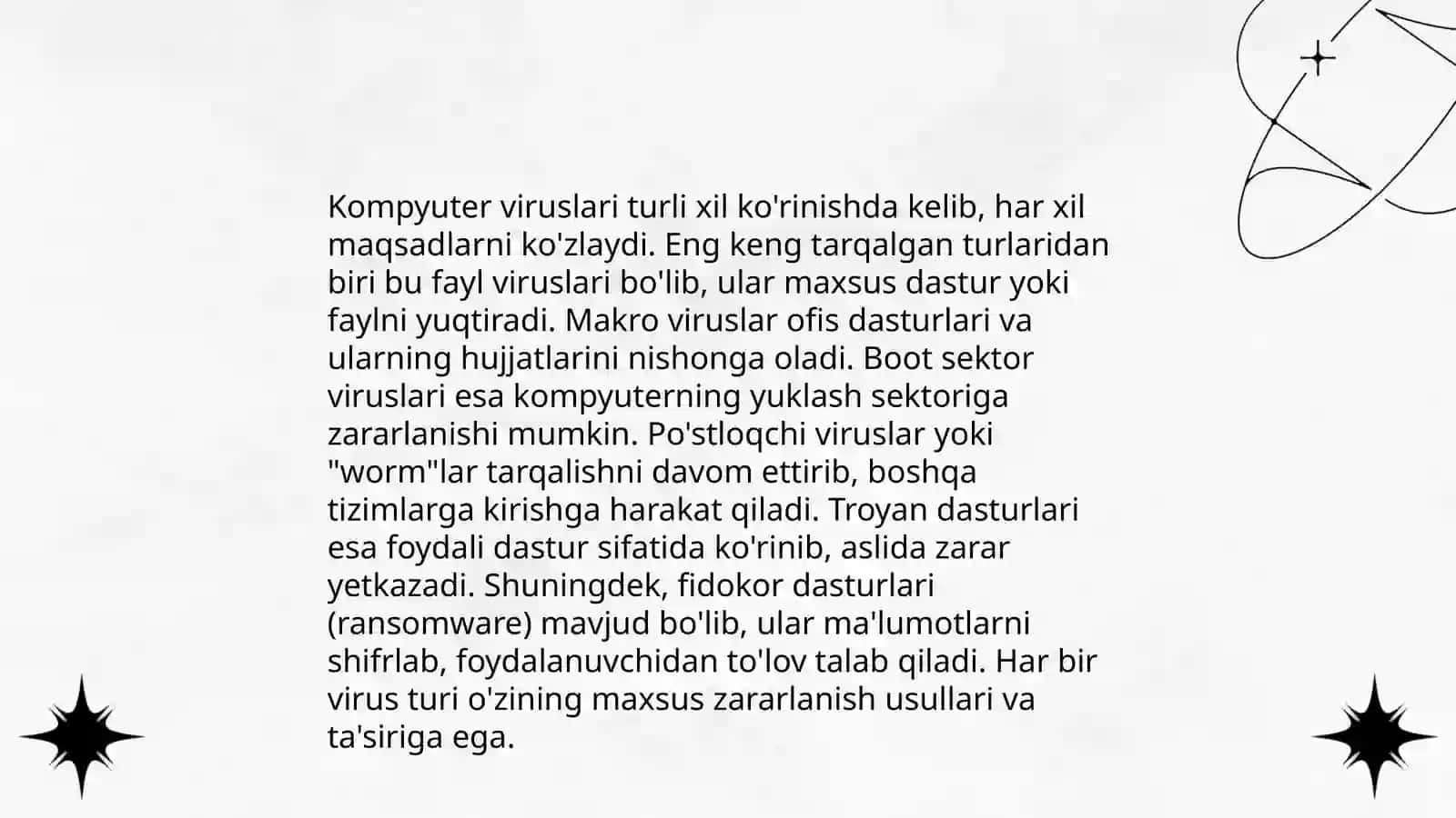 Kompyuter viruslari va antiviruslar 3