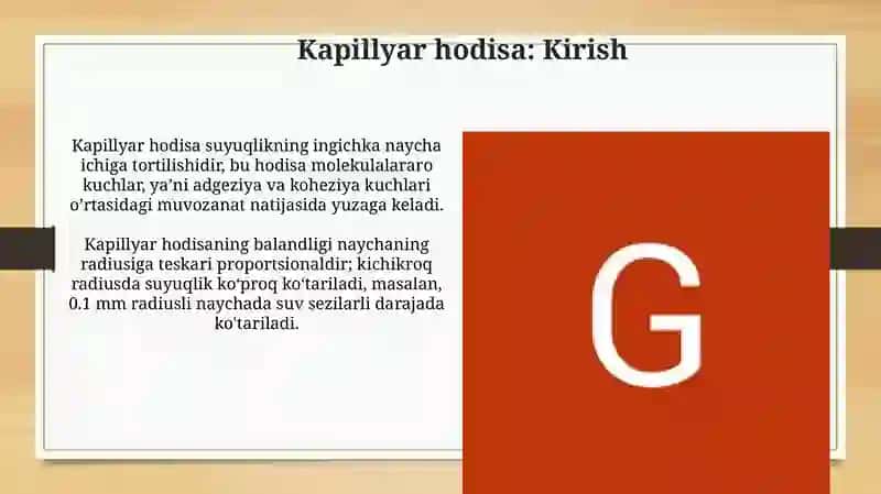 Kapilyarlik hodisasi 3