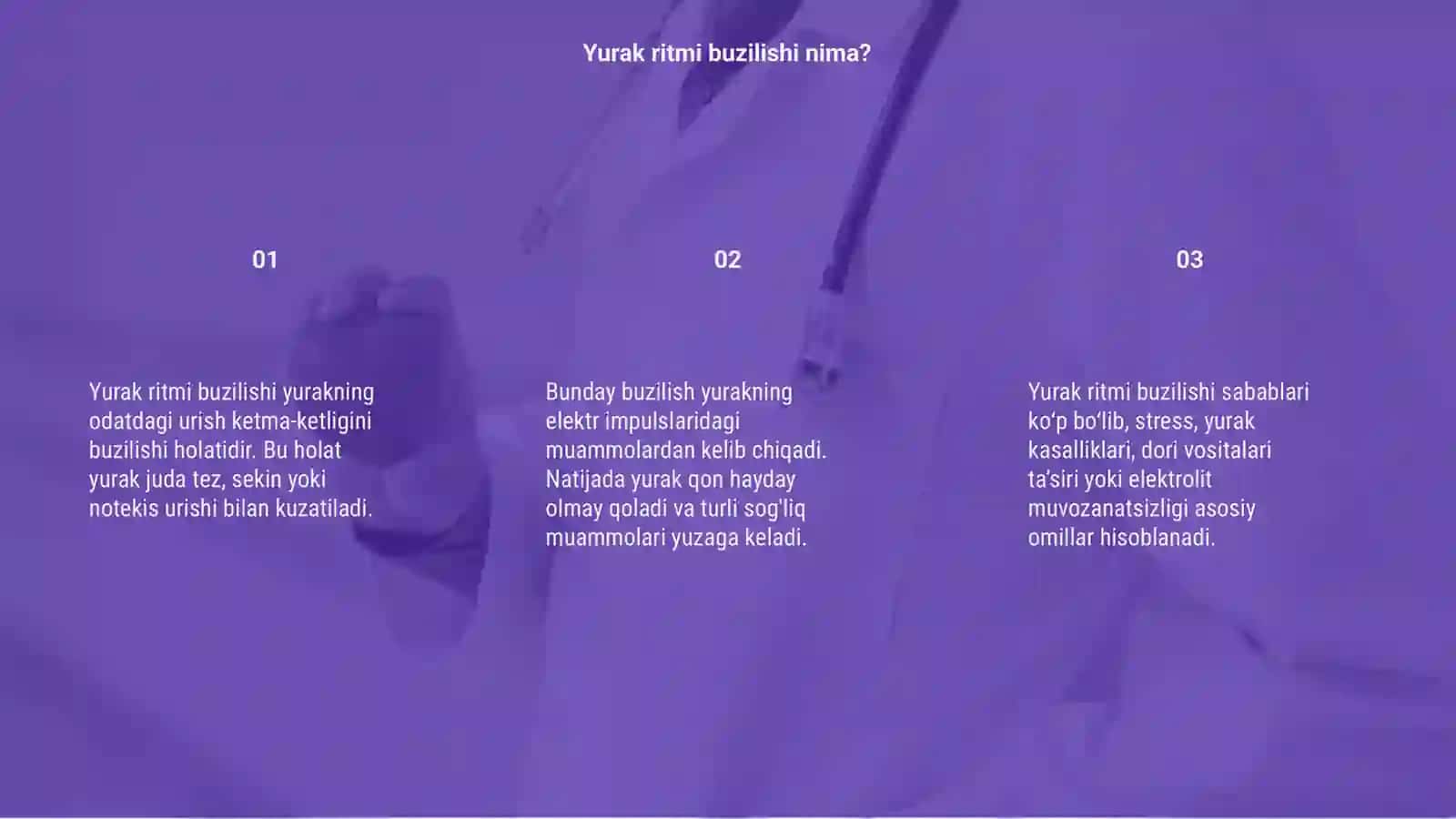 Yurak ritmi buzilishi 3
