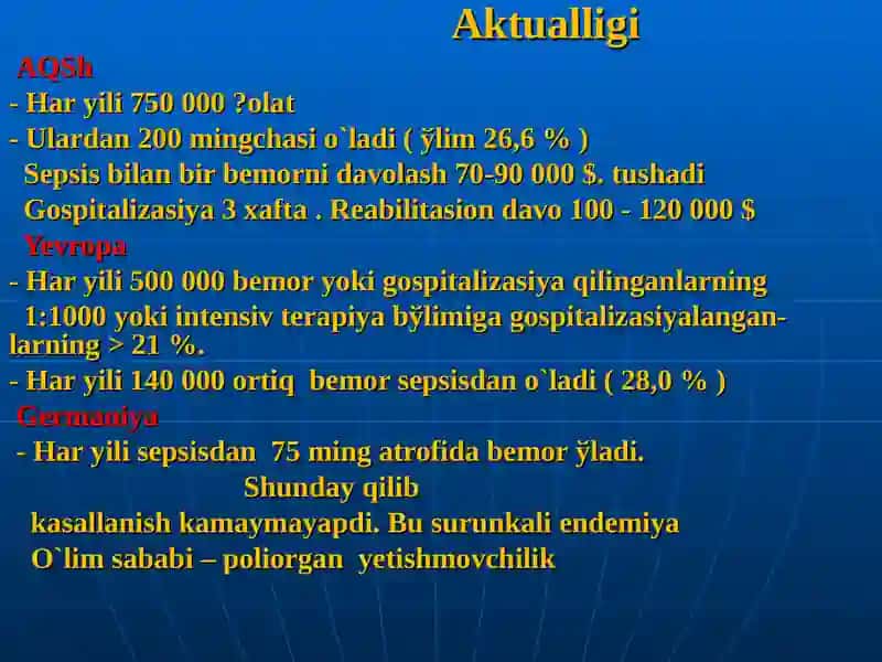 Umumiy yiringli xirurgik infeksiya 3