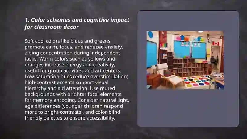 Classroom decoration system for teaching children 3