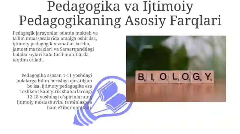 Pedagogika va Ijtimoiy Pedagogikaning Asosiy Farqlari 3