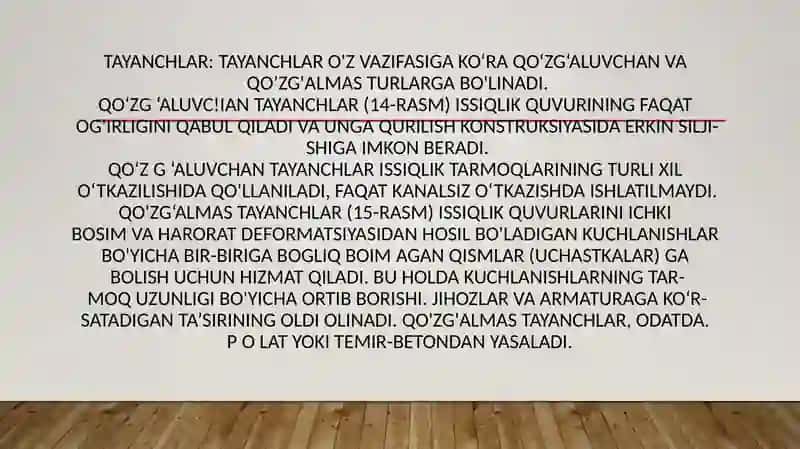 Issiqlik bilan ta'minlash tizimi 3