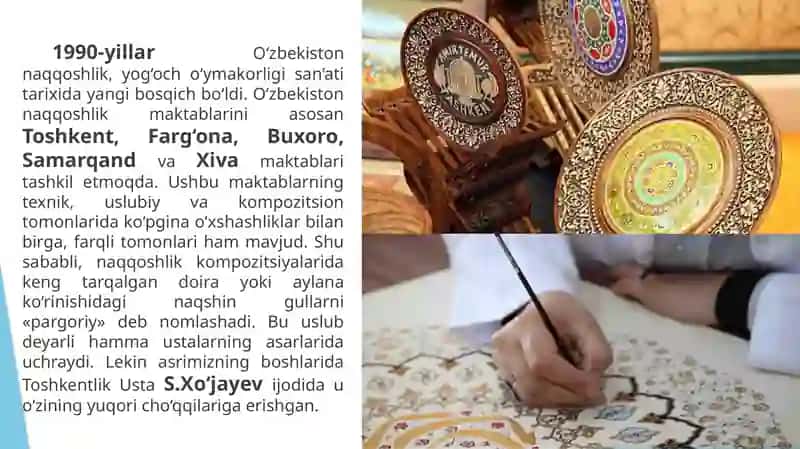Mustaqillik yillaridan naqqoshlik san'ati 3