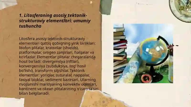 Litosferaning asosiy tektonik-strukturaviy elementlari 3
