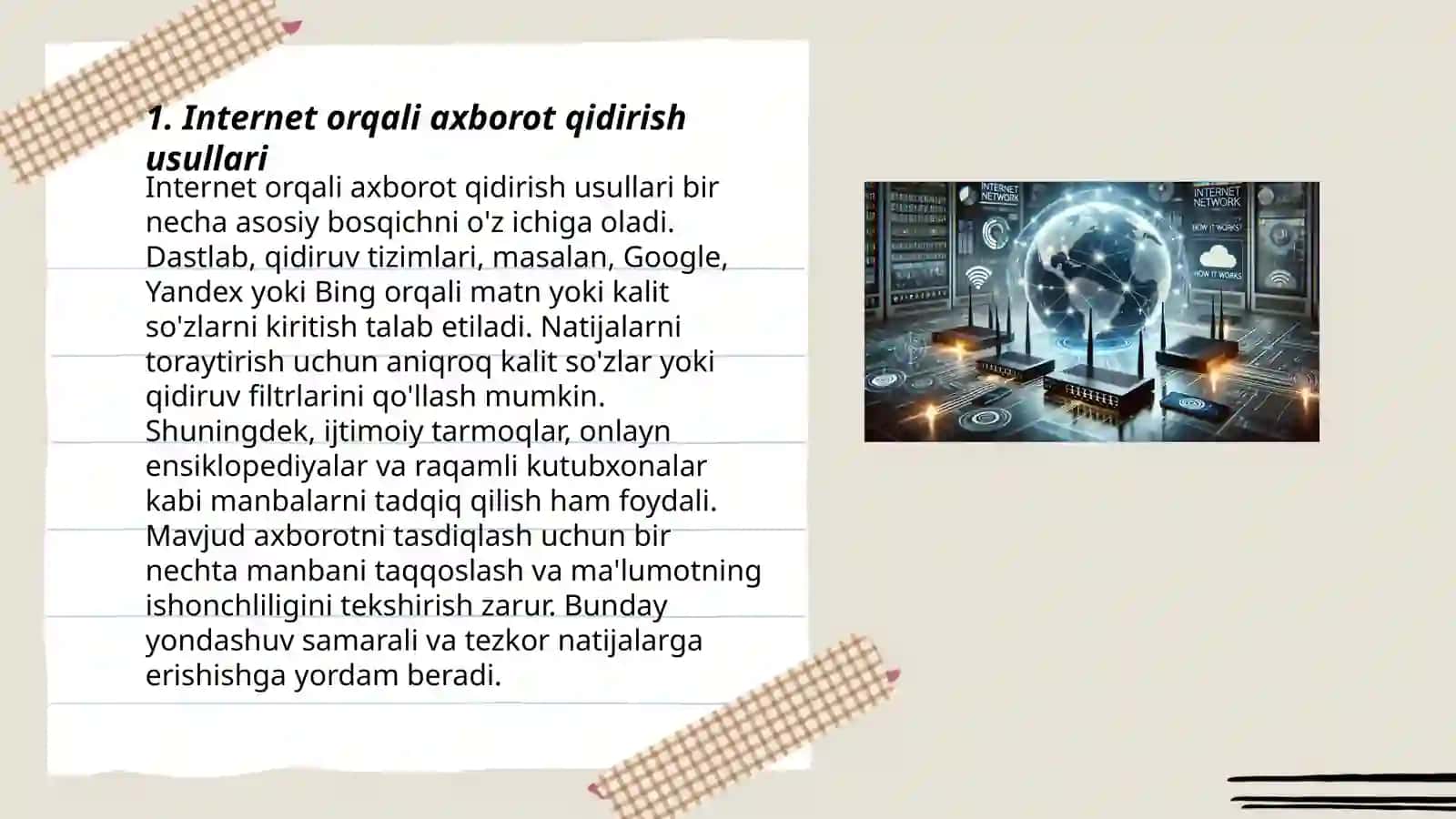 Internet orqali axborot qidirish usullari 3