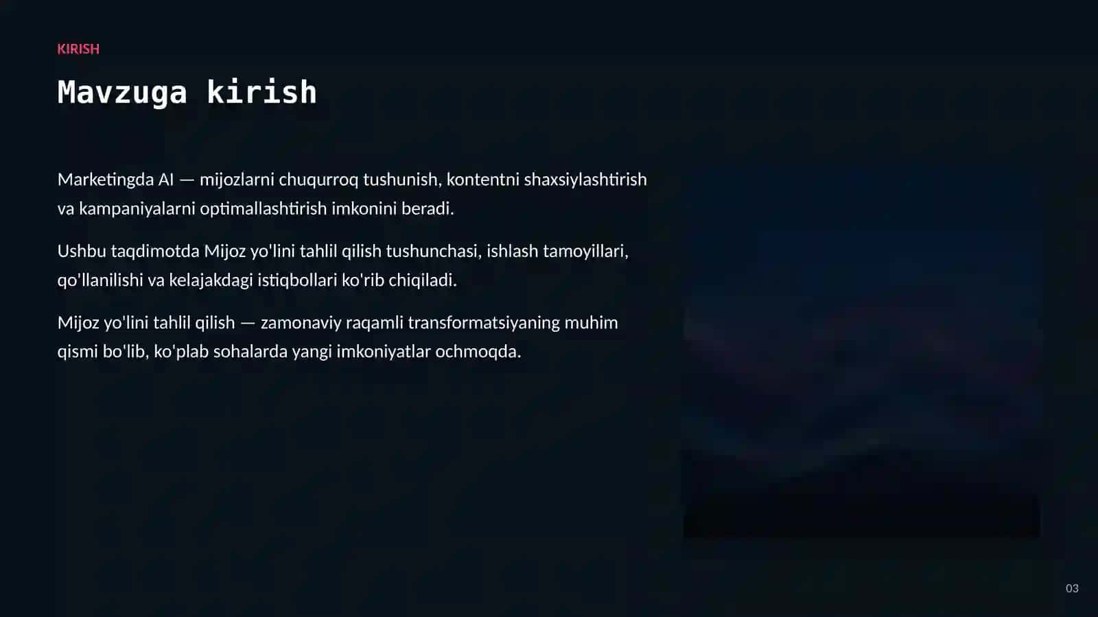 SUN'IY INTELLEKT • AI MARKETING VA SAVDODA 3