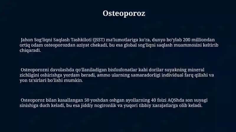 Suyak to‘qimalarining minerallashuvi 3