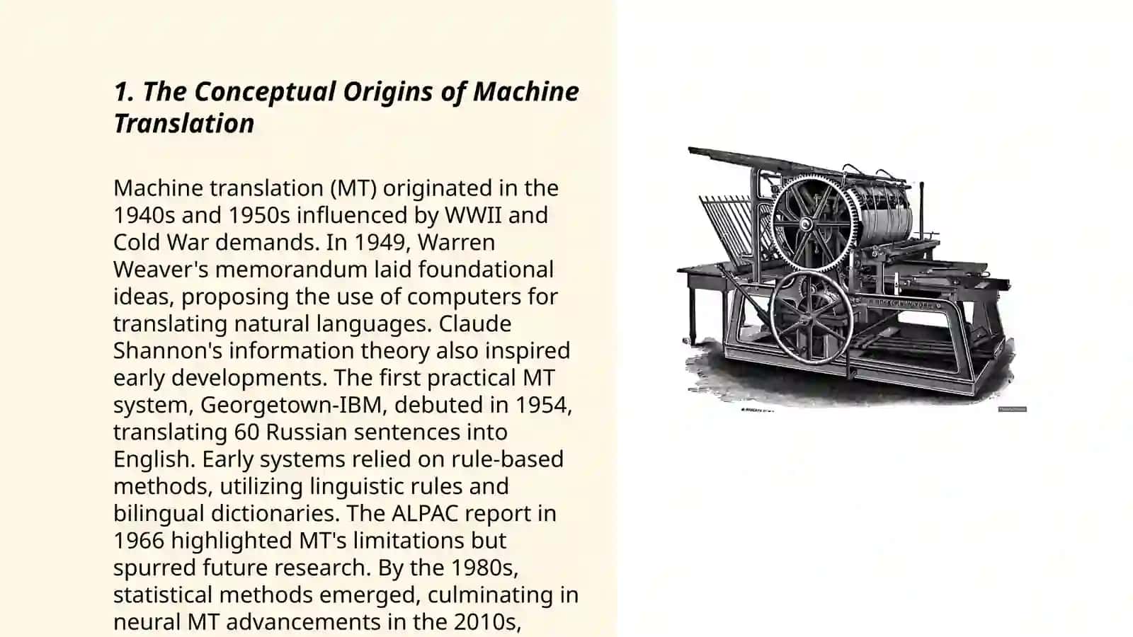 History of Machine Translation 3