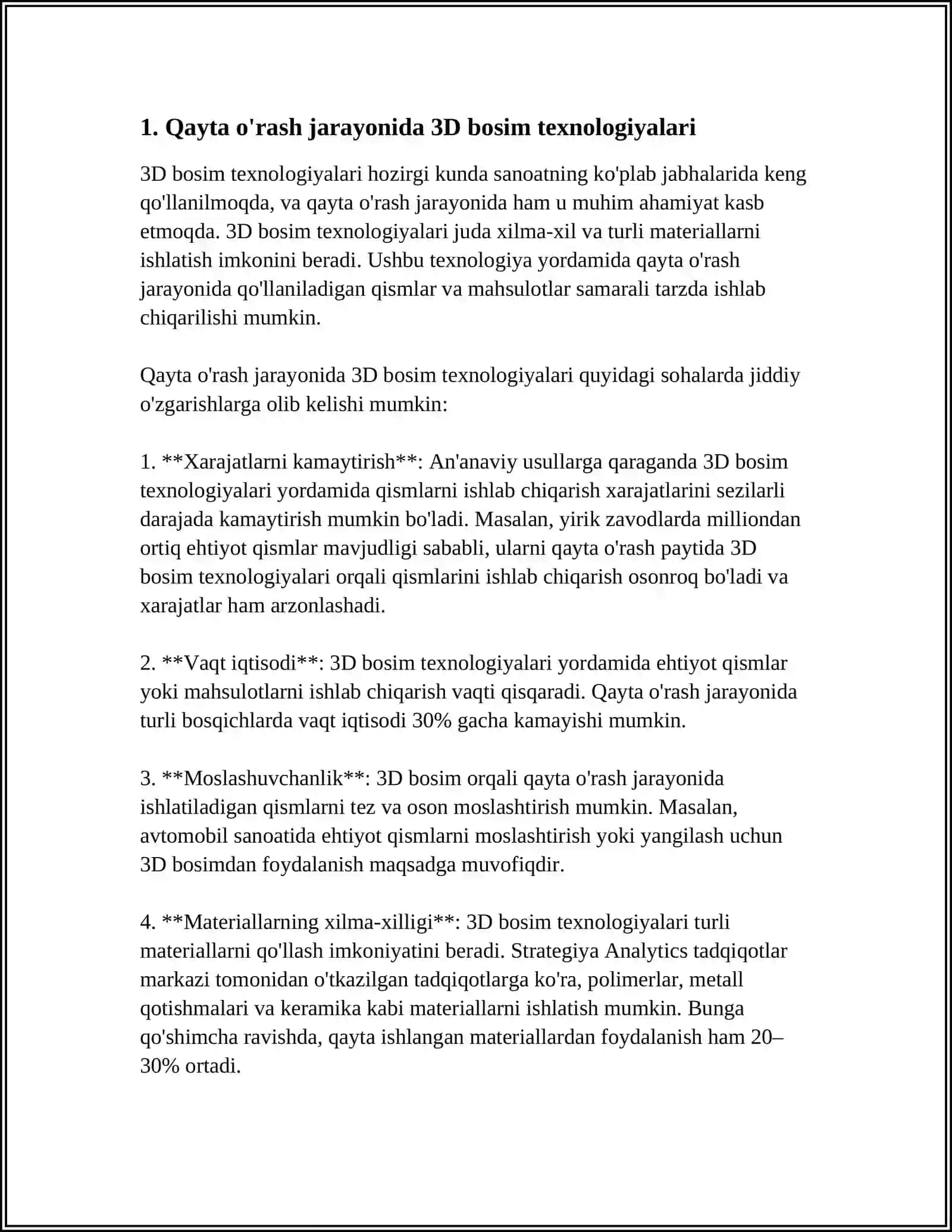QAYTA O'RASH JARAYONIDA INNOVATSION TEXNOLOGIYALAR 3