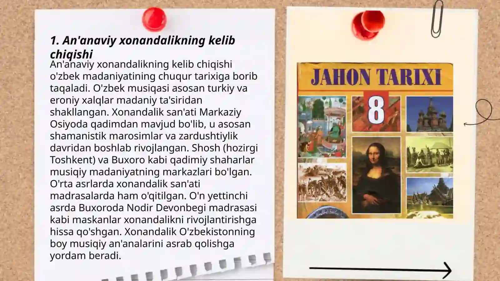 An'anaviy xonandalik tarixi 3