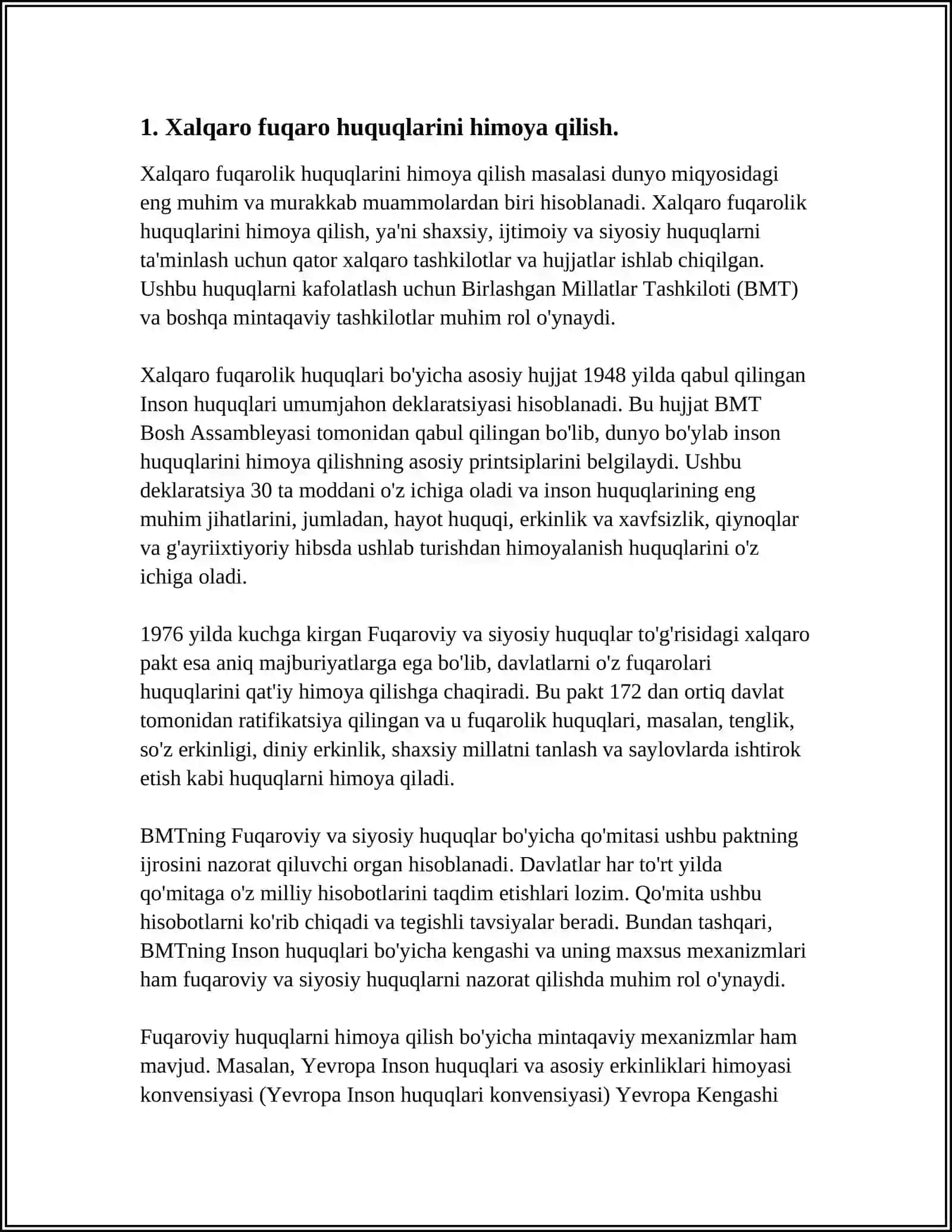 XALQARO FUQAROLIK PROTSESSI 3