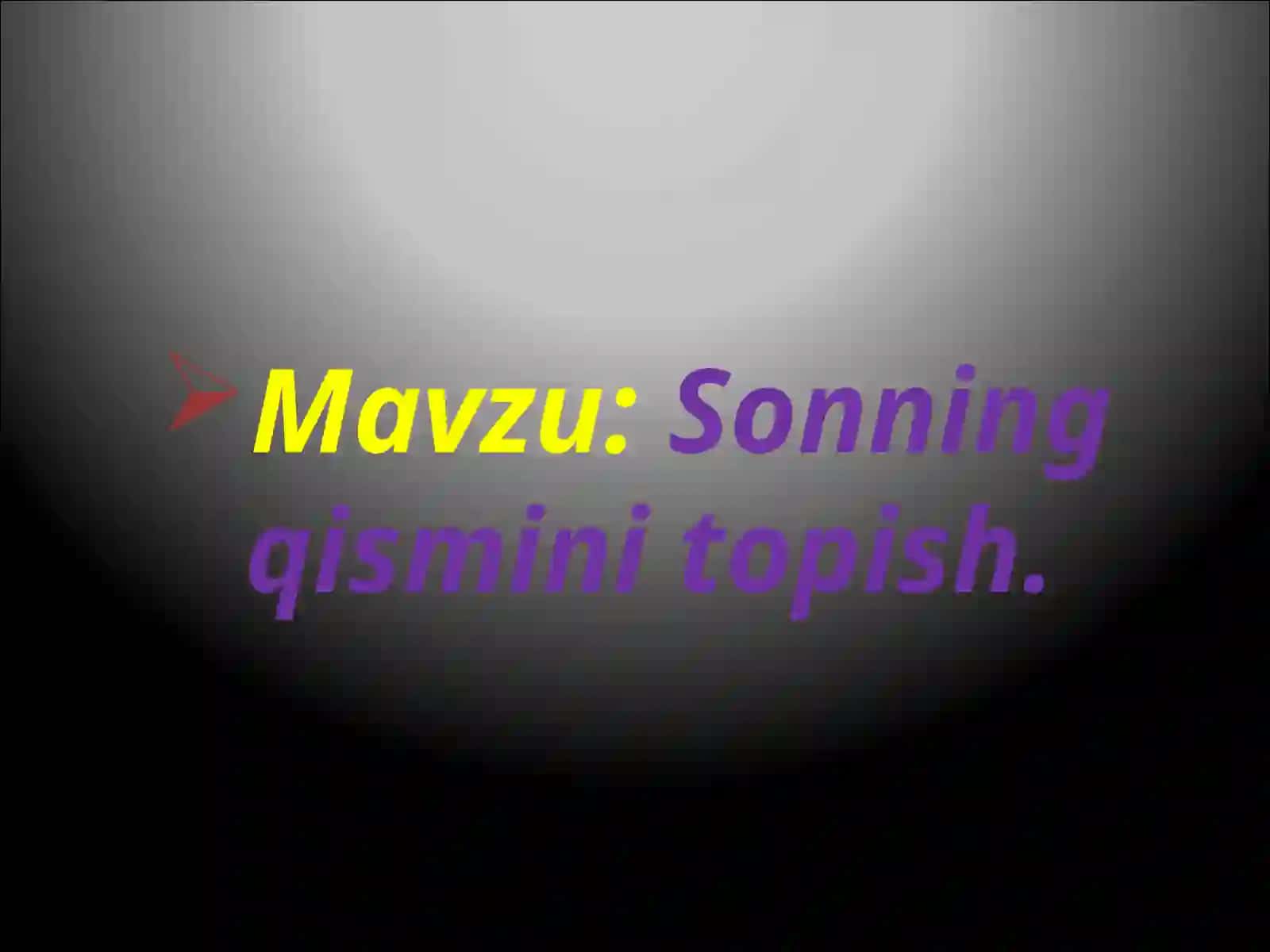 Har xil maxrajli kasrlarni qo'shish va ayirish 3