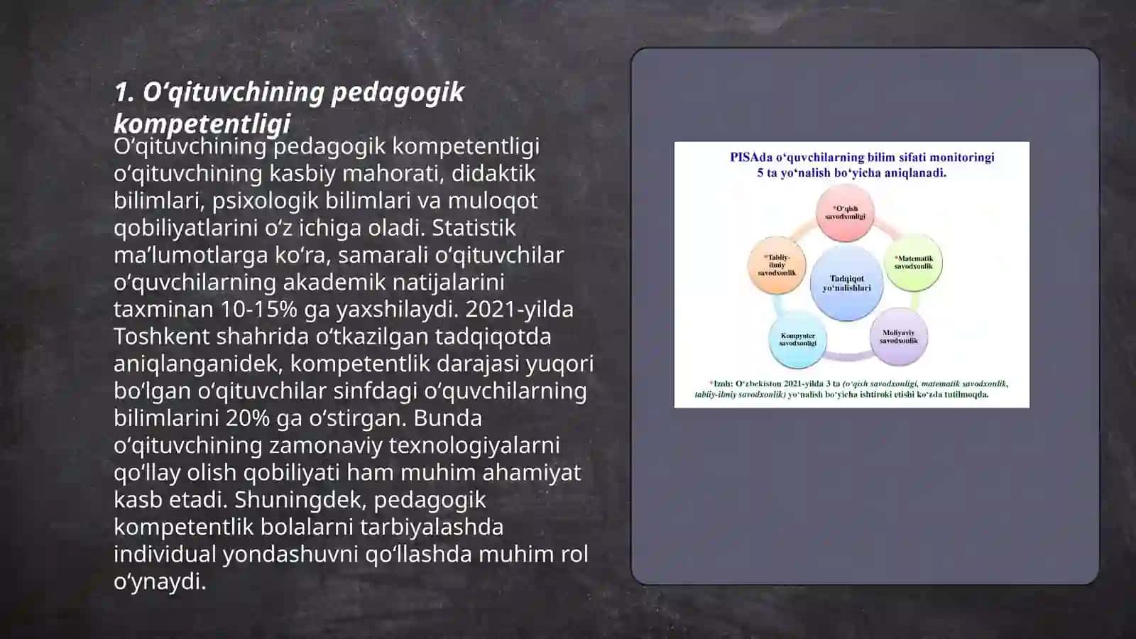 Oʻqtuvchining kasbiy kompetenlik sifatlari 3