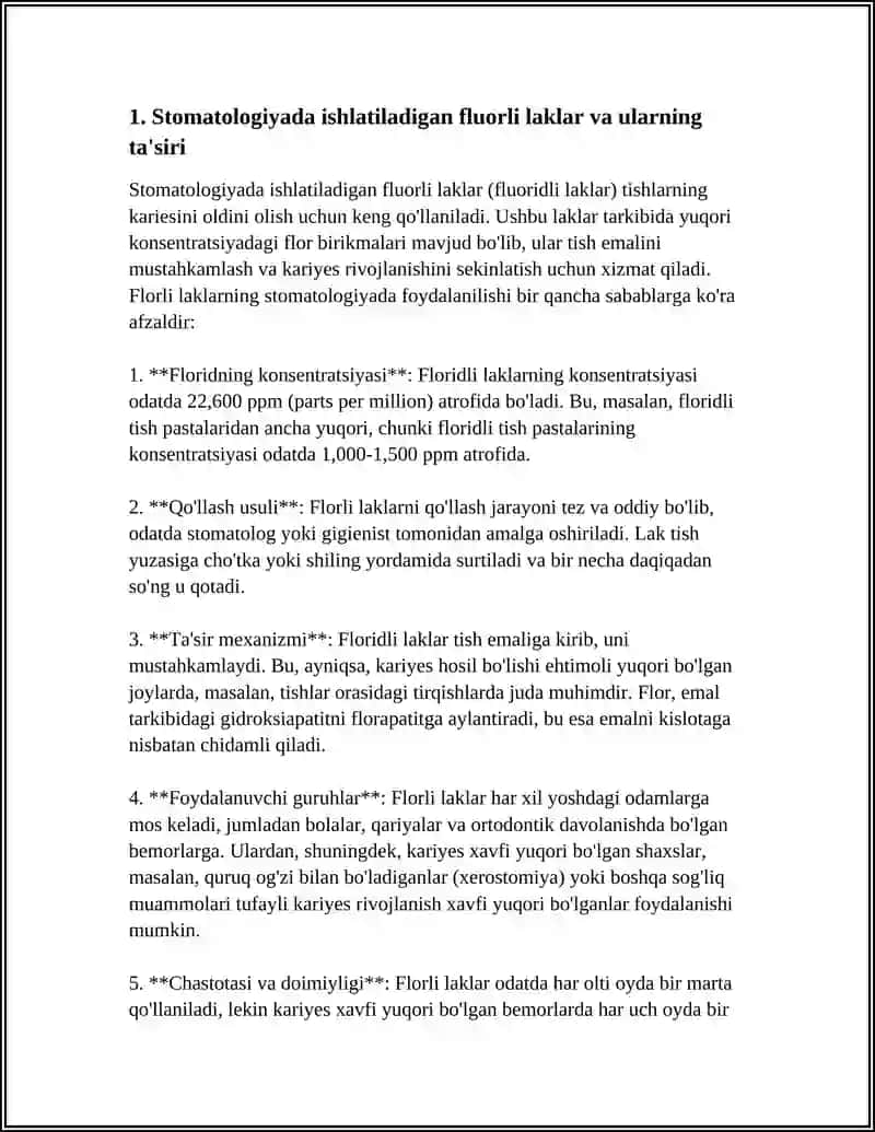 STOMATOLOGIYADA ISHLATILUVCHI LAKLAR 3