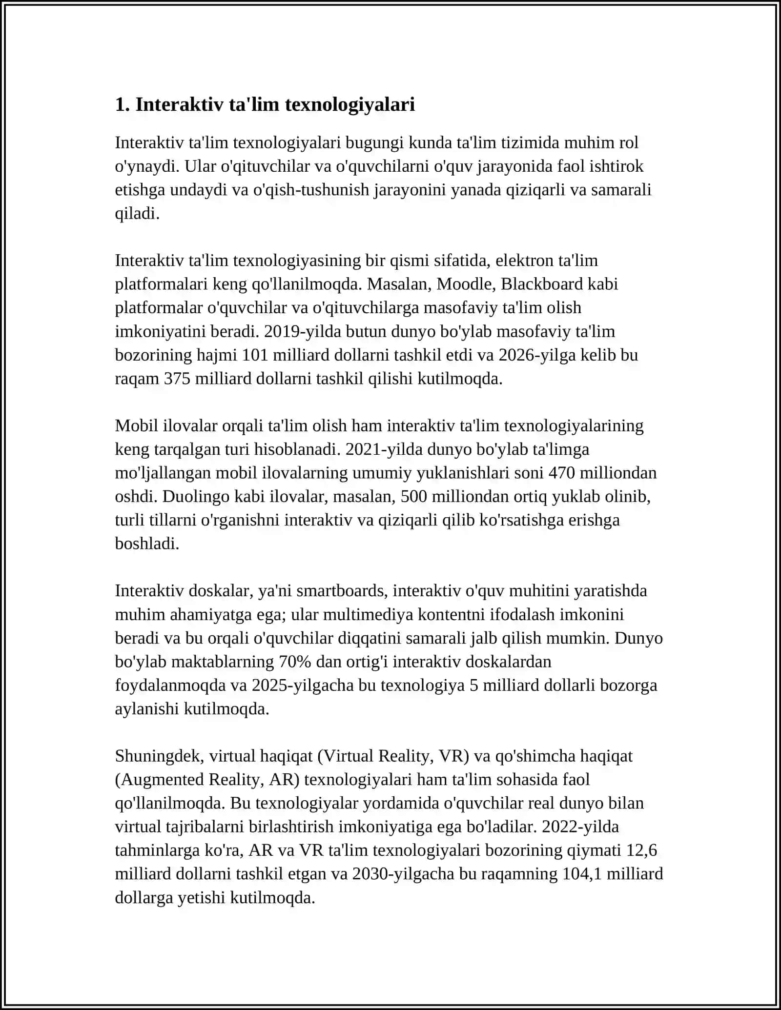 Interaktiv ta'lim texnologiyalari 3