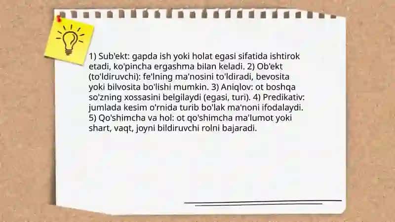 Otning leksik-grammatik xususiyatlari 3
