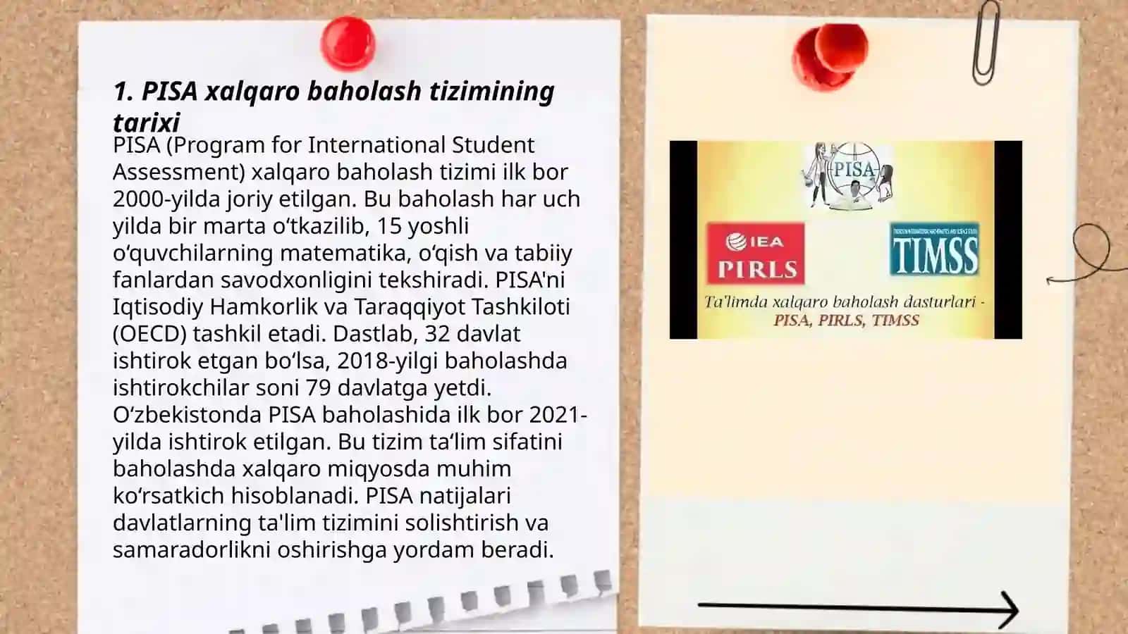 PISA xalqaro baholash tizimi 3