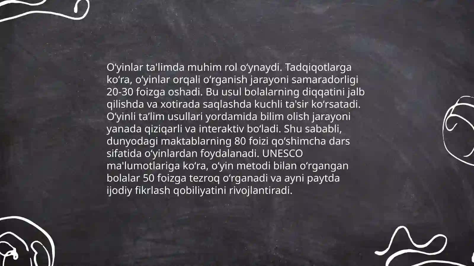 Oʻyin orqali talim berishning mazmuni 3