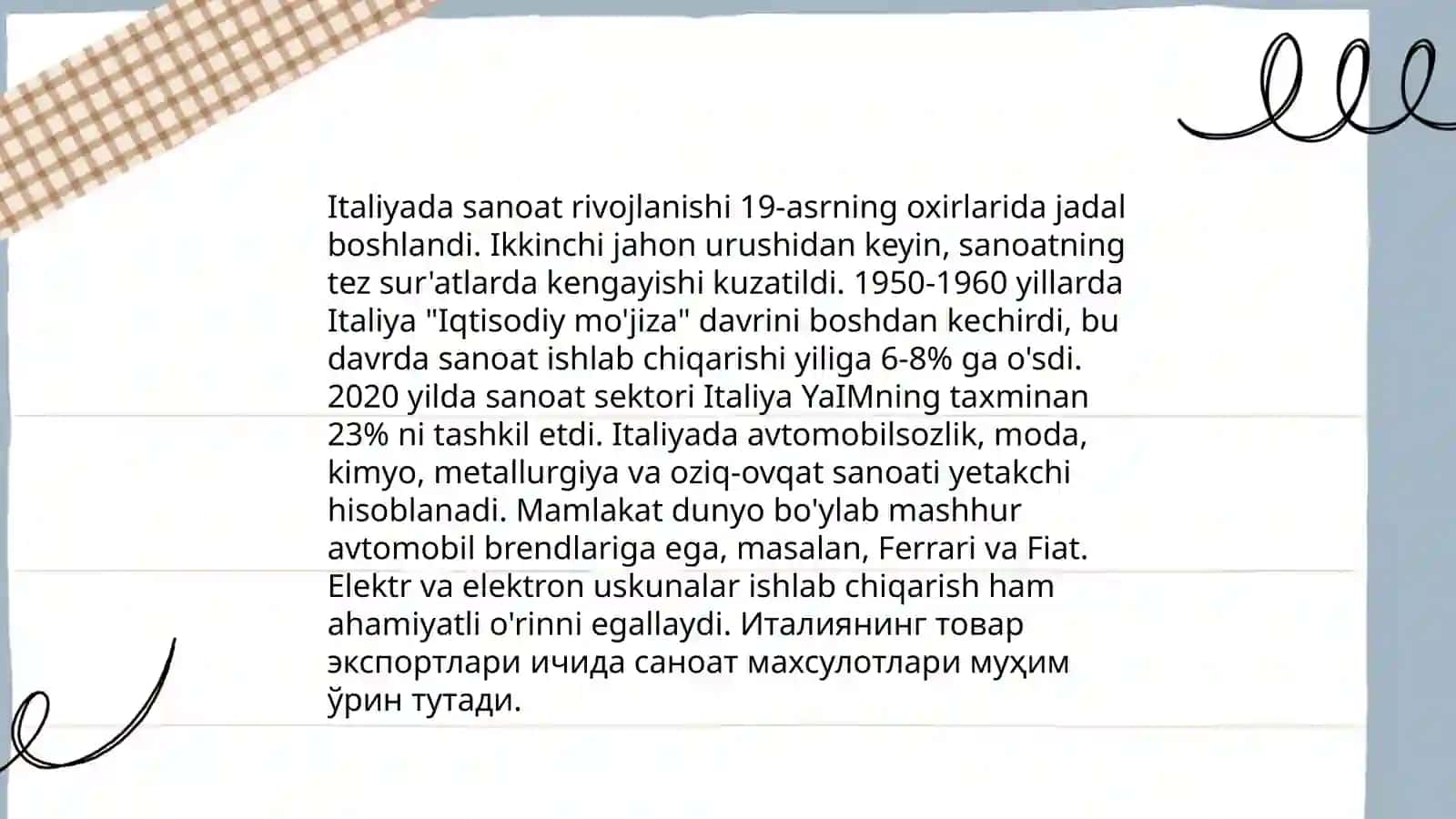 Italiyada sanoat rivojlanishi 3