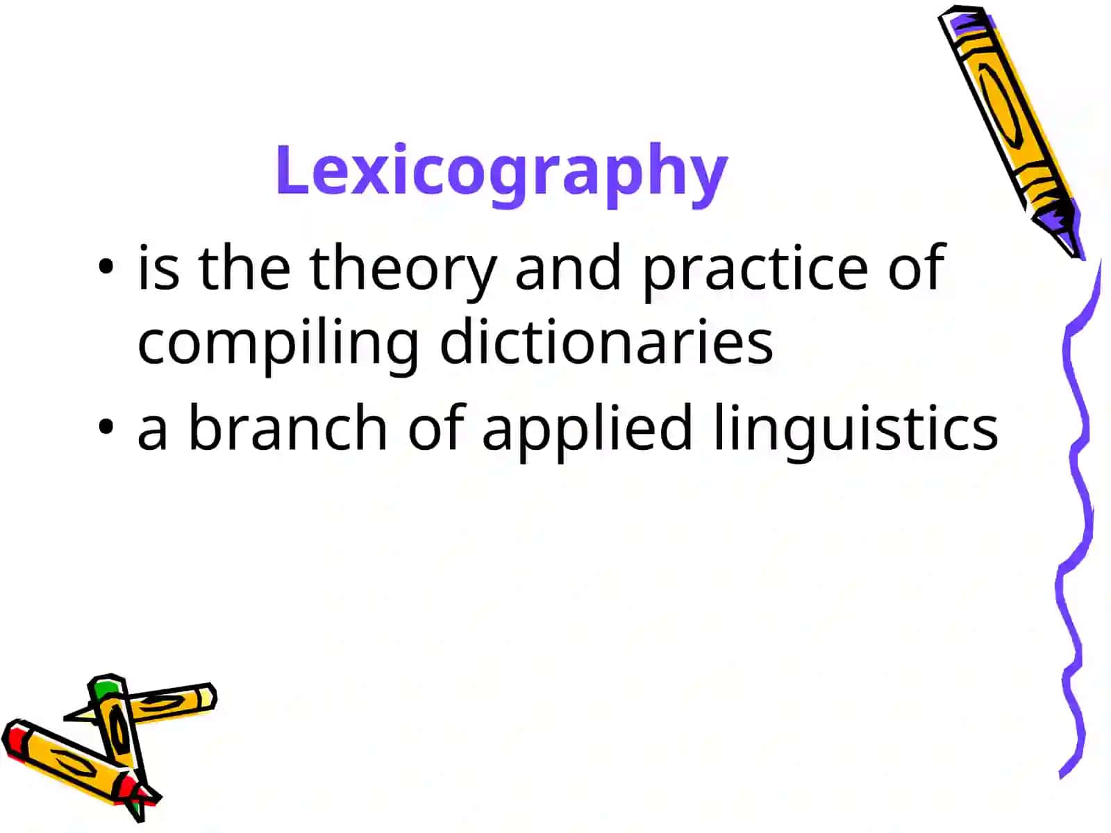 English Lexicography 3