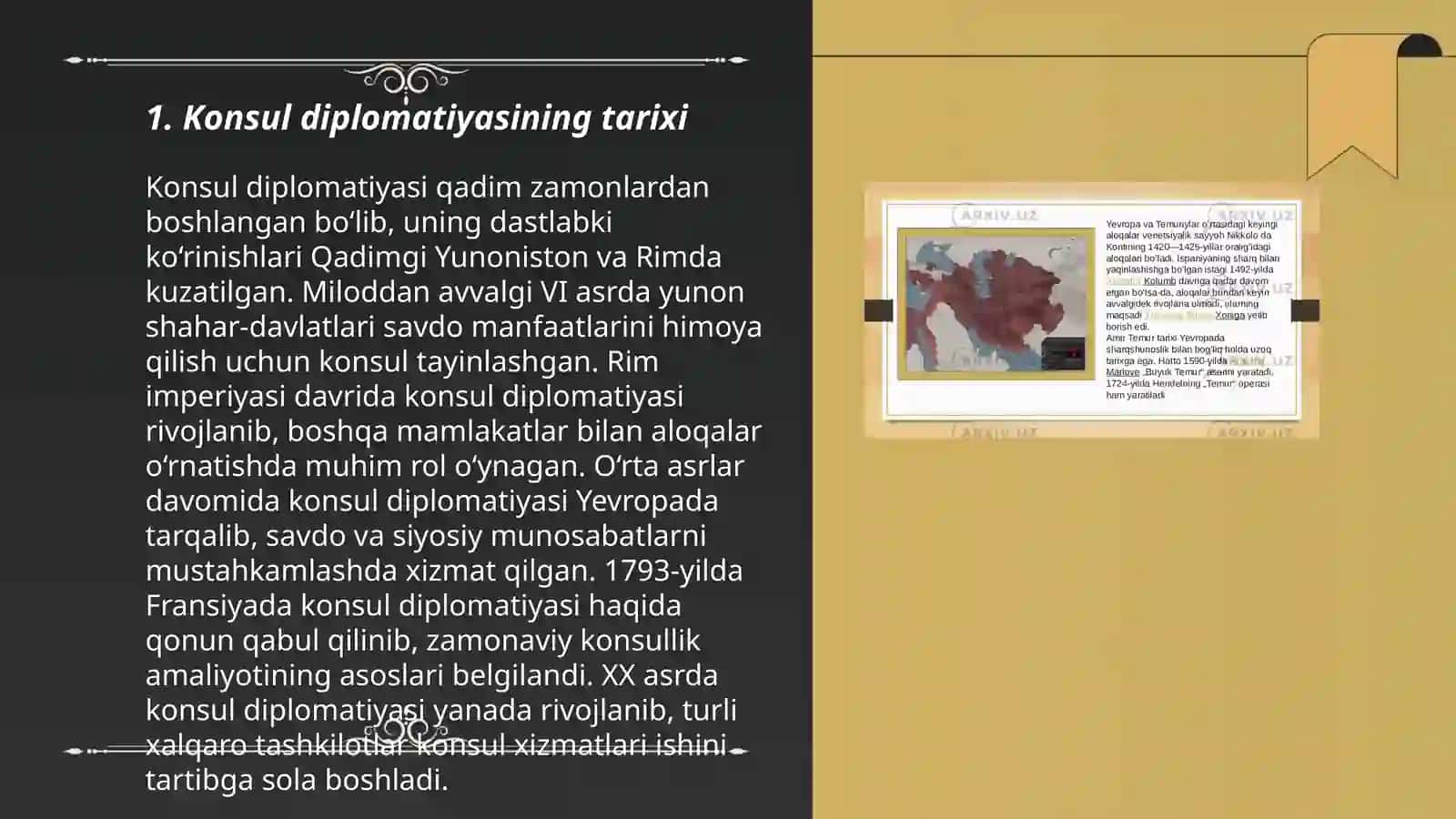 Konsul diplomatiyasi 3