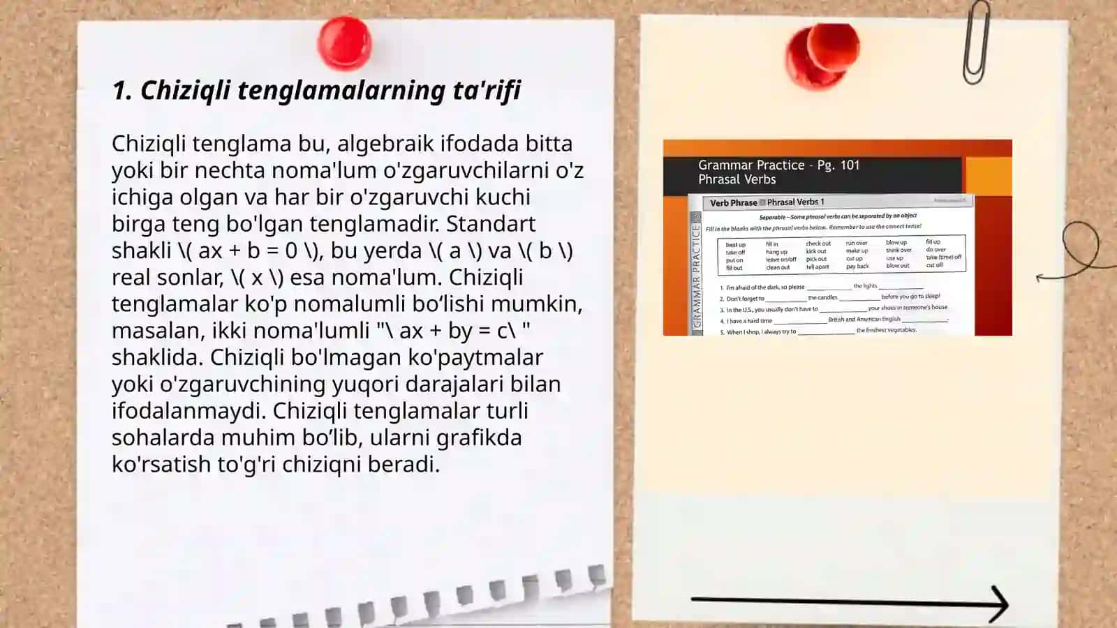Algebraik tenglamalar sistemasini yechimini tekshirish 3