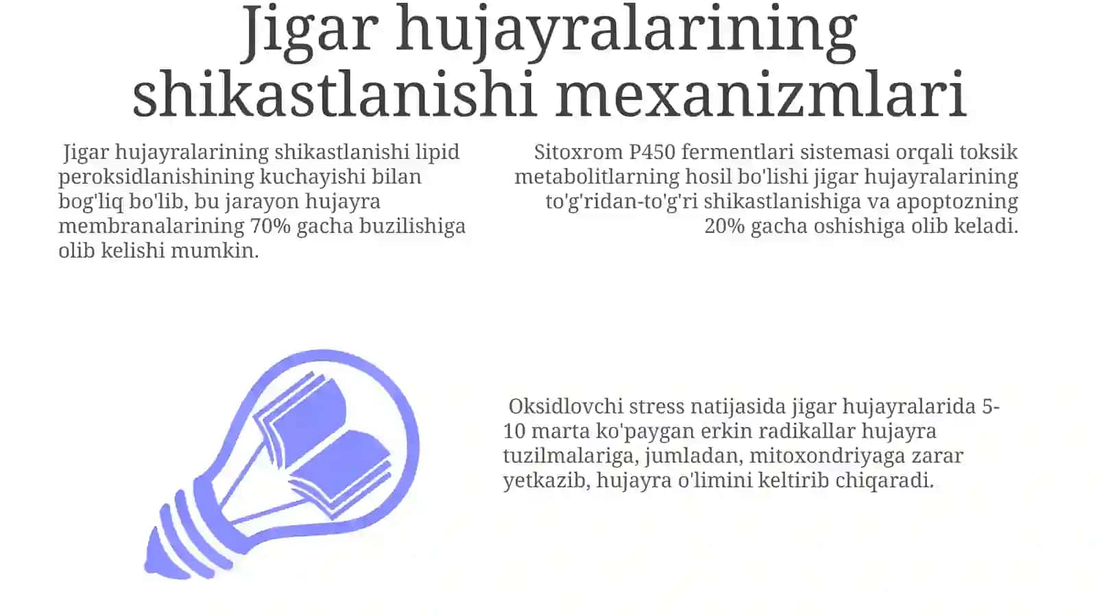 Jigarning biokimyoviy kasalliklarini davolash 3