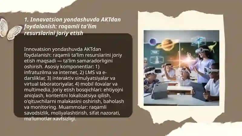 Innavatsion yondashuvda AKTdan foydalanish 3