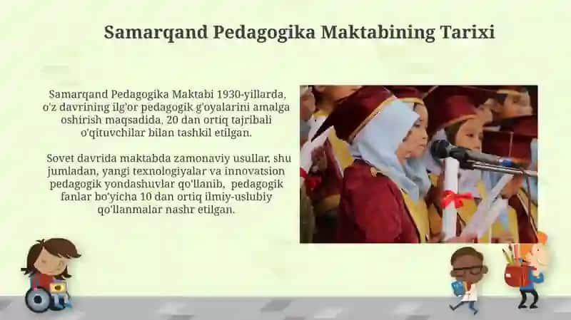 Samarqand Pedagogika Maktabi: kecha, bugun va ertaga 3