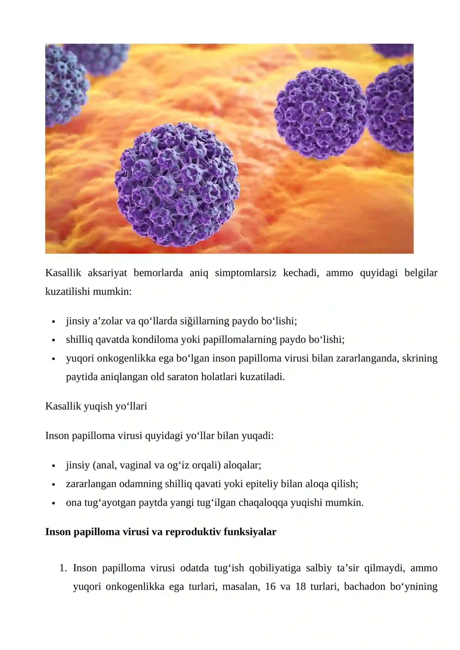 Inson papilloma virusi 3