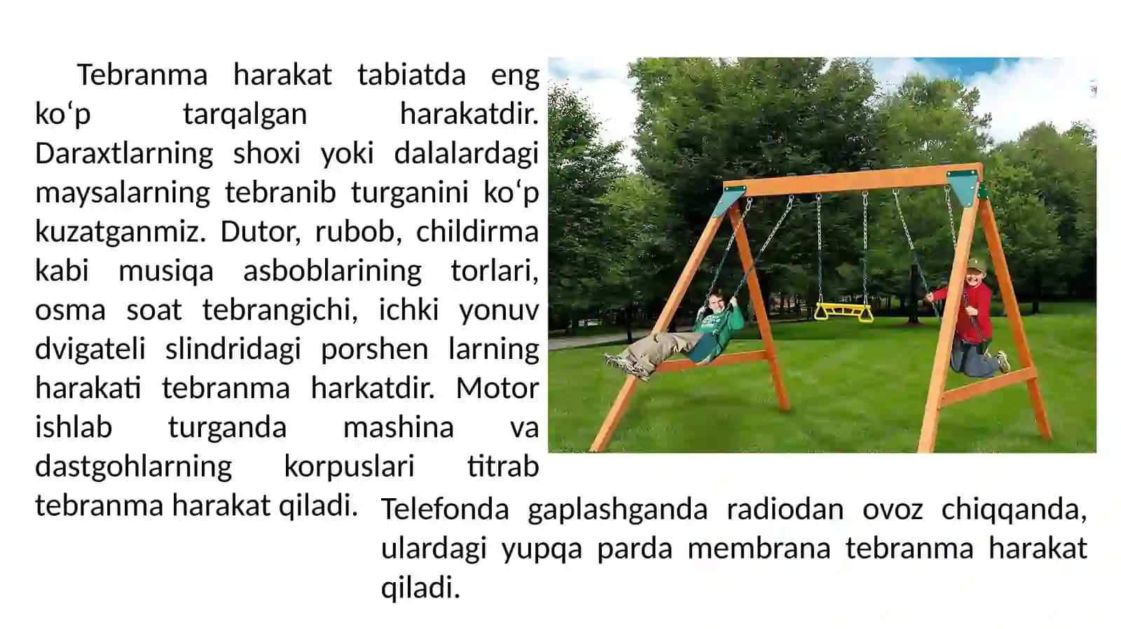 МЕХANIK TEBRANISHLAR VA TO‘LQINLAR 3
