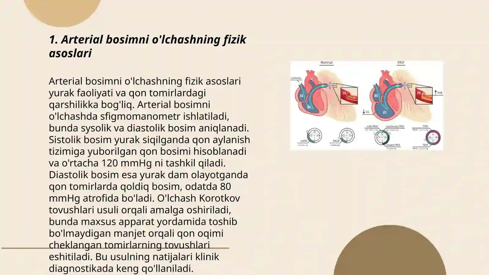 Arterial bosimni o'lchashning fizik asoslari 3