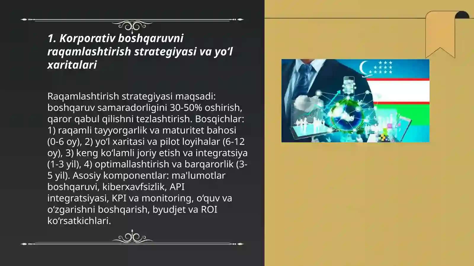 Korporativ boshqaruvni raqamlashtirish, zamonaviy texnologiyalar va tendensiyalar 3