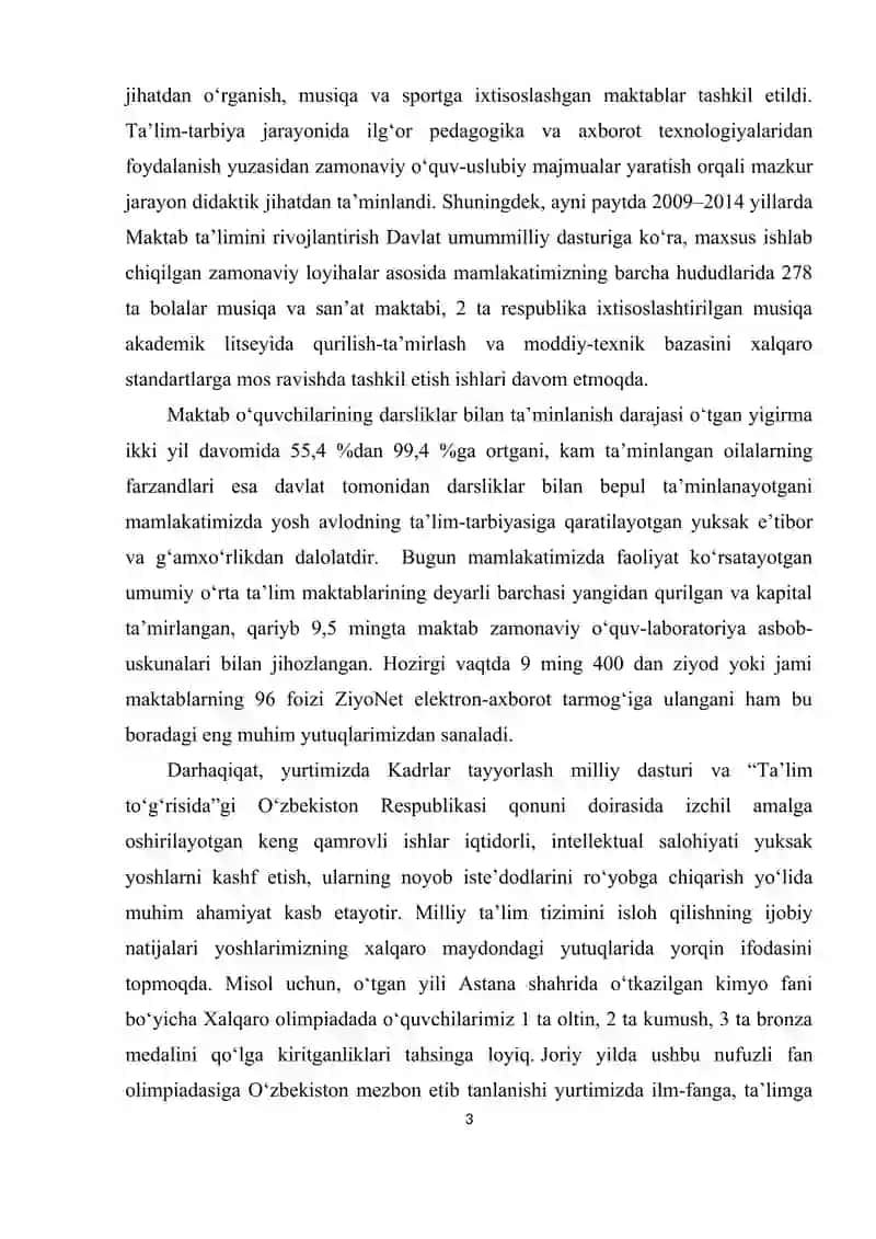 O‘zbek Modeli 3