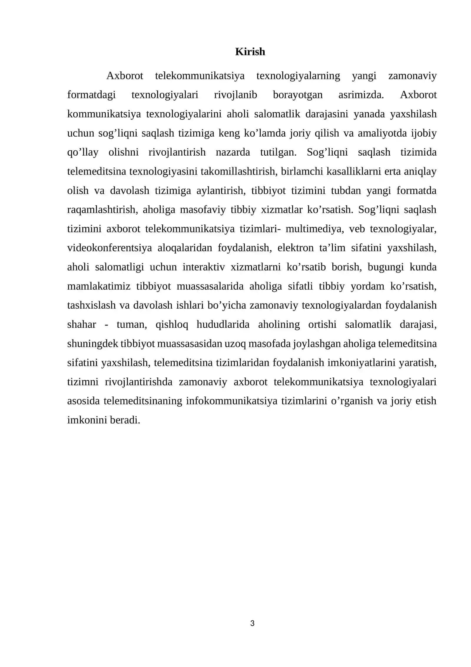 TELEMEDITSINA. UMUMIY TUSHUNCHA 3