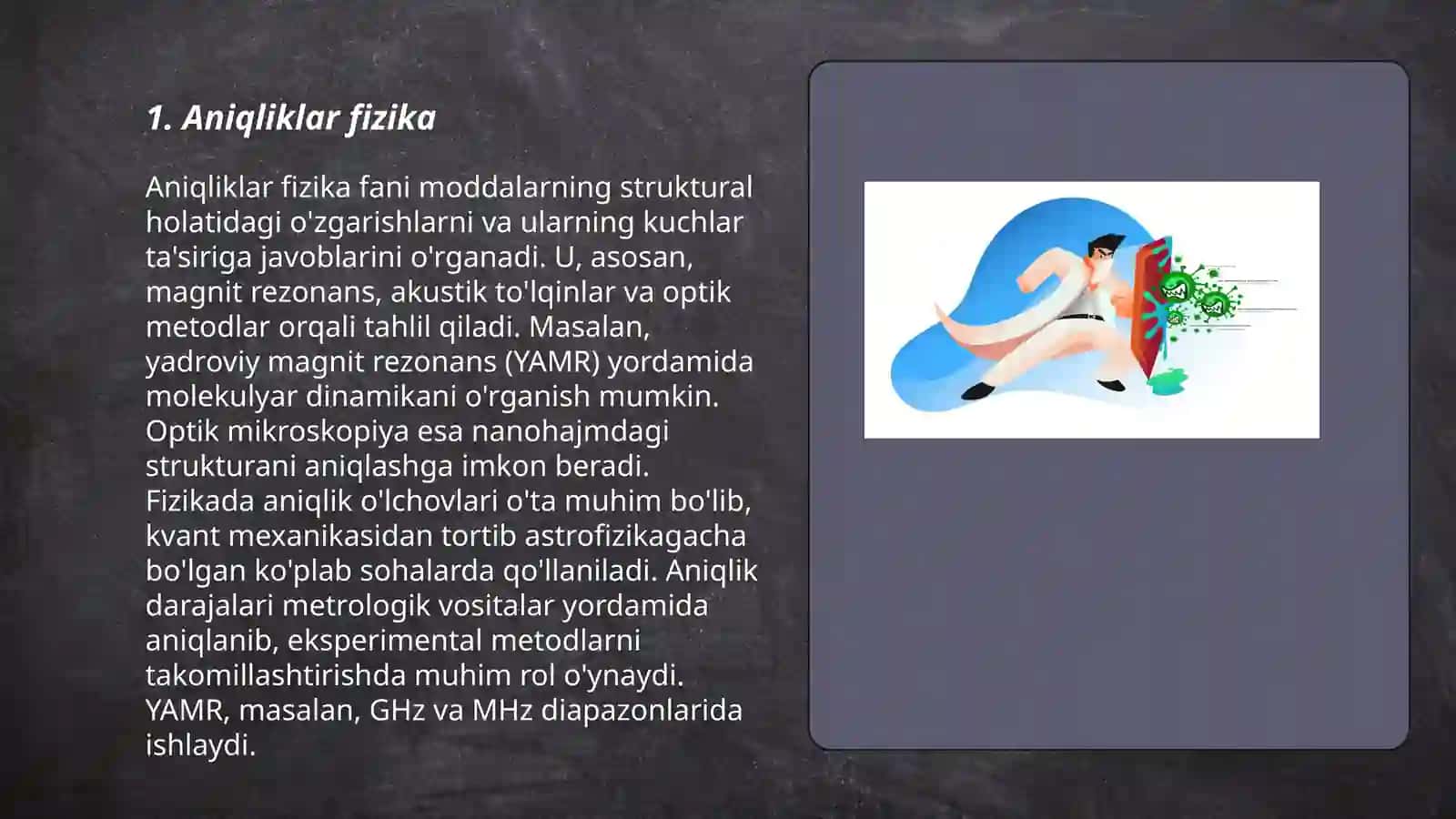 Aniqliklar fizika 3