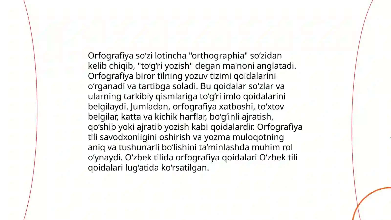 Orfografiya va uning asosiy tamoyillari 3