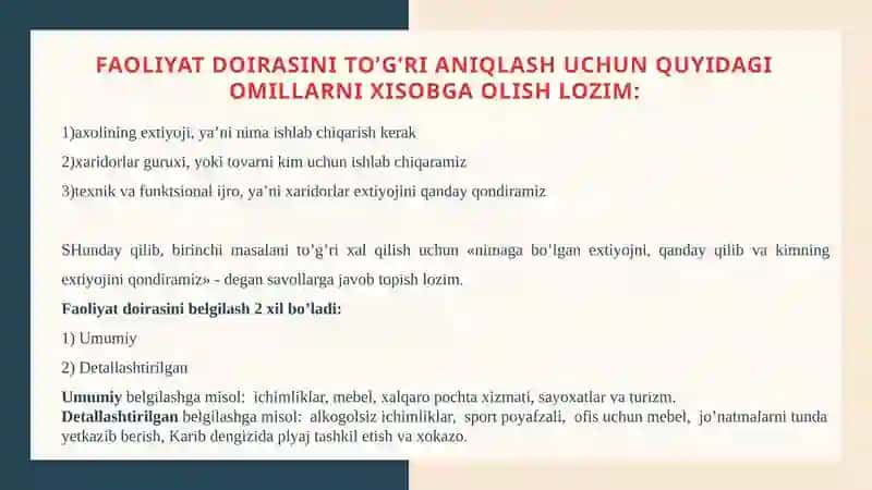 Strategiya Yaratishning Vazifalari 3
