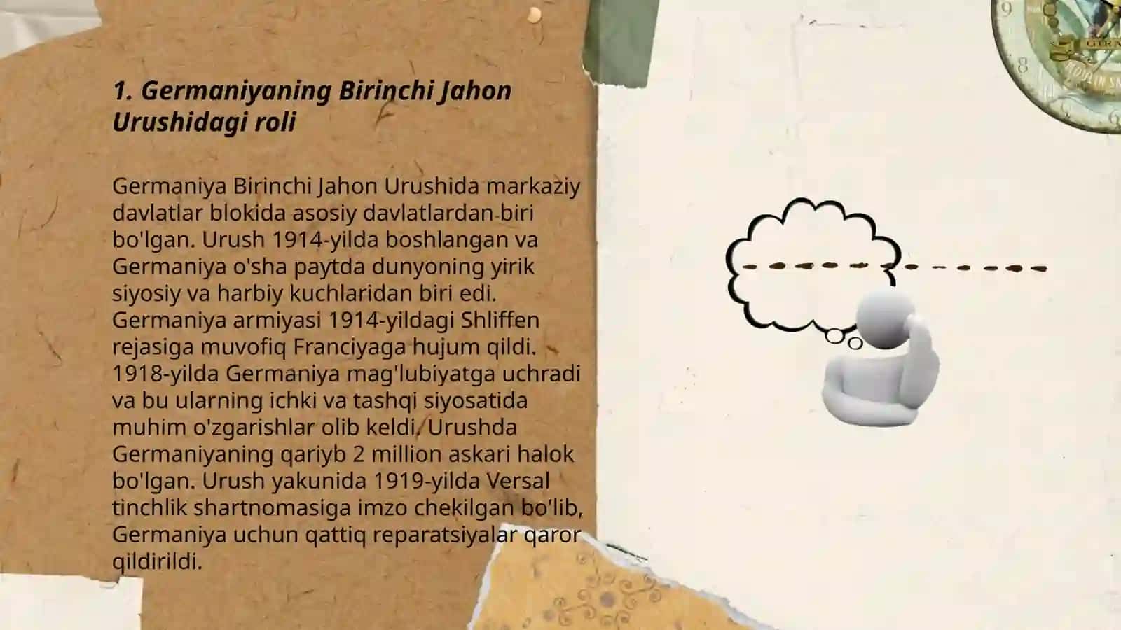 Germaniya birinchi jahoni urushi 3