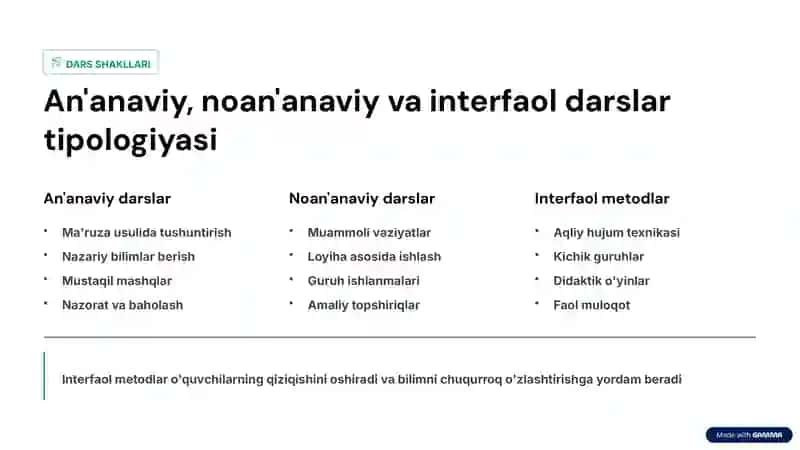 Ona tili ta'limida metodlar tizimi va innovatsiyalar 3