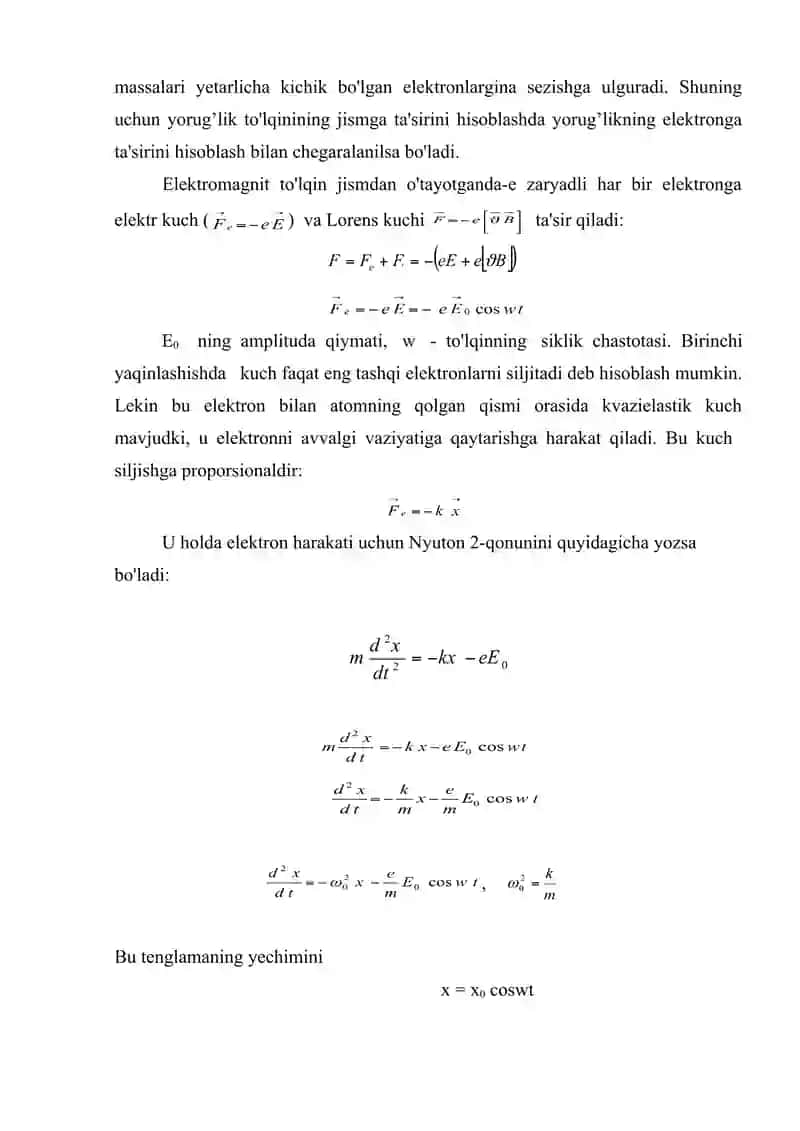 Yorug’likning dispersiyasi 3