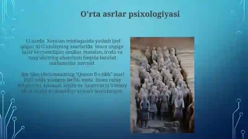 Psixologik bilimlar tarixi 3