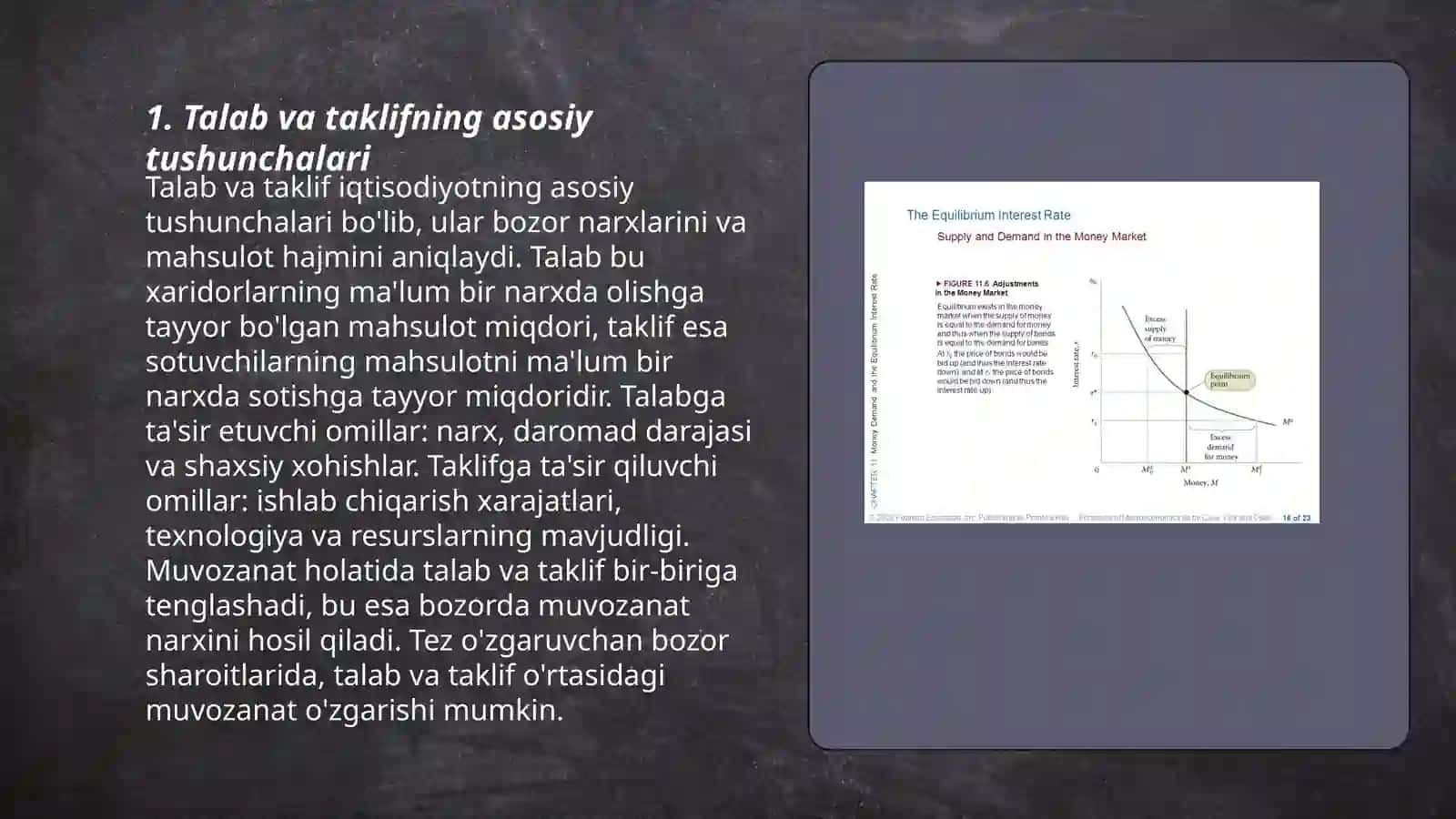 Talab taklif bozor muvozanati 3