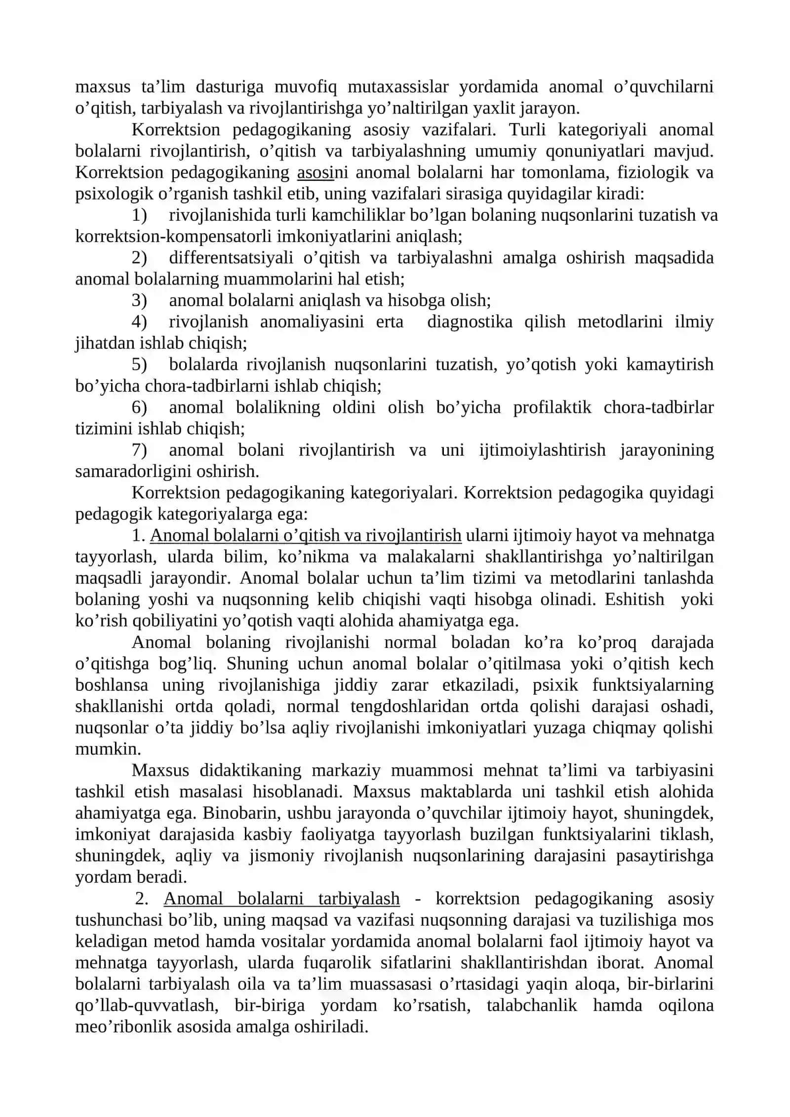 Pedagogik diagnostika va korrektsiya ishlari 3