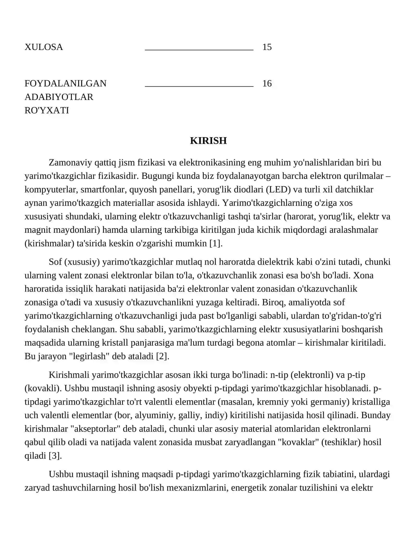 Yarimo'tkazgichlar fizikasi 3