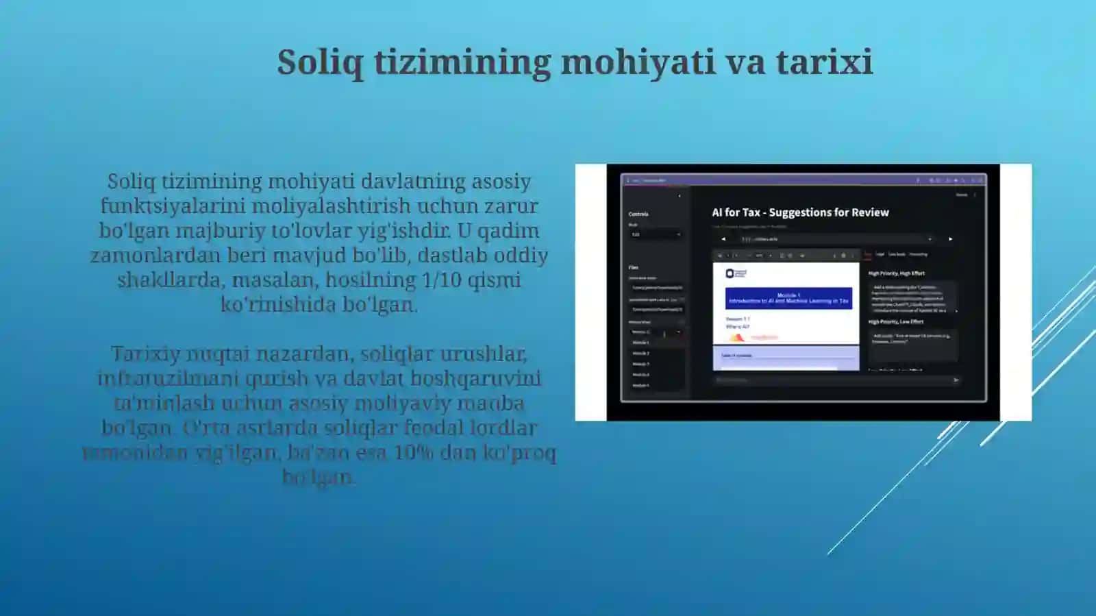 Soliq tizimi tushunchasi 3