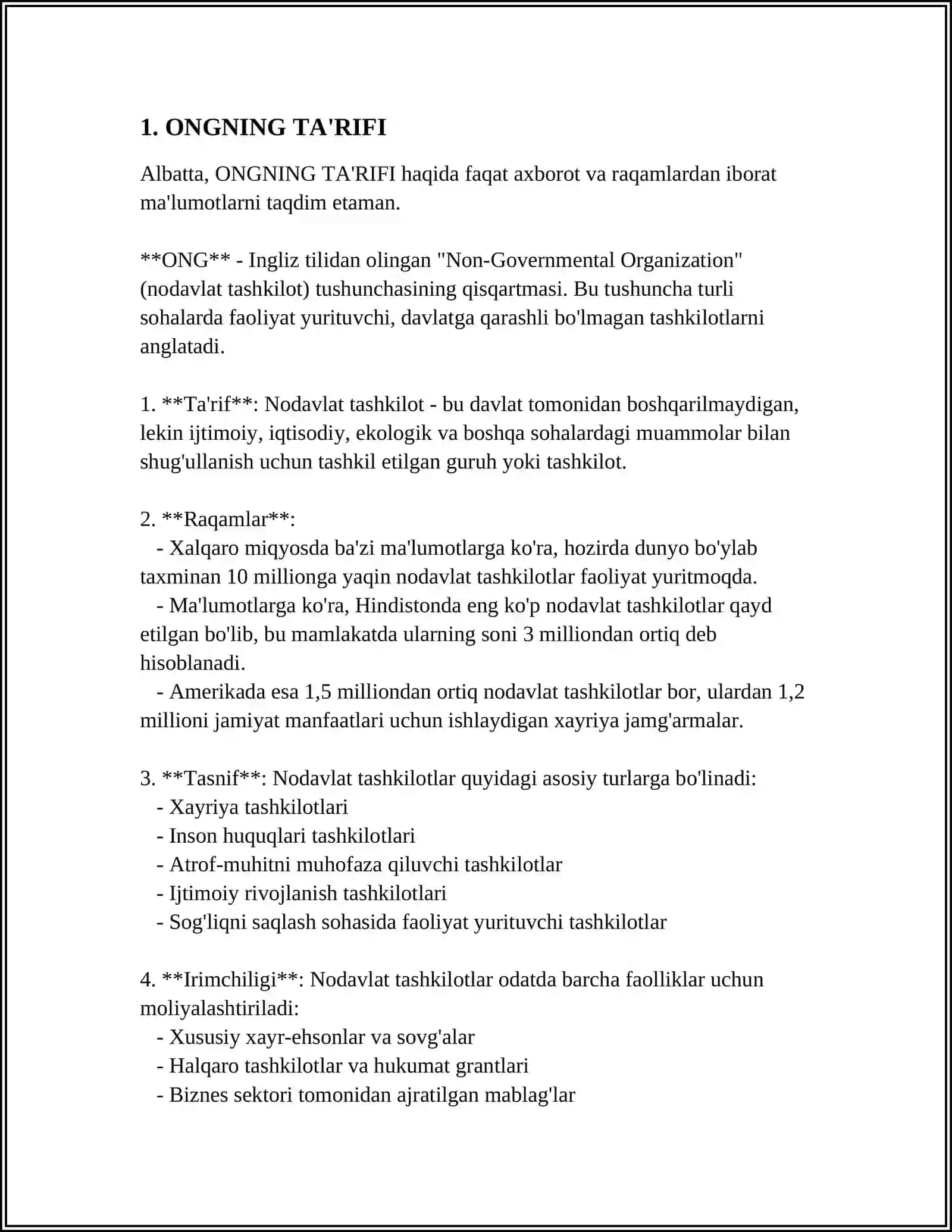 ONG HAQIDA TUSHUNCHA VA ULARNING XOSSALARI 3