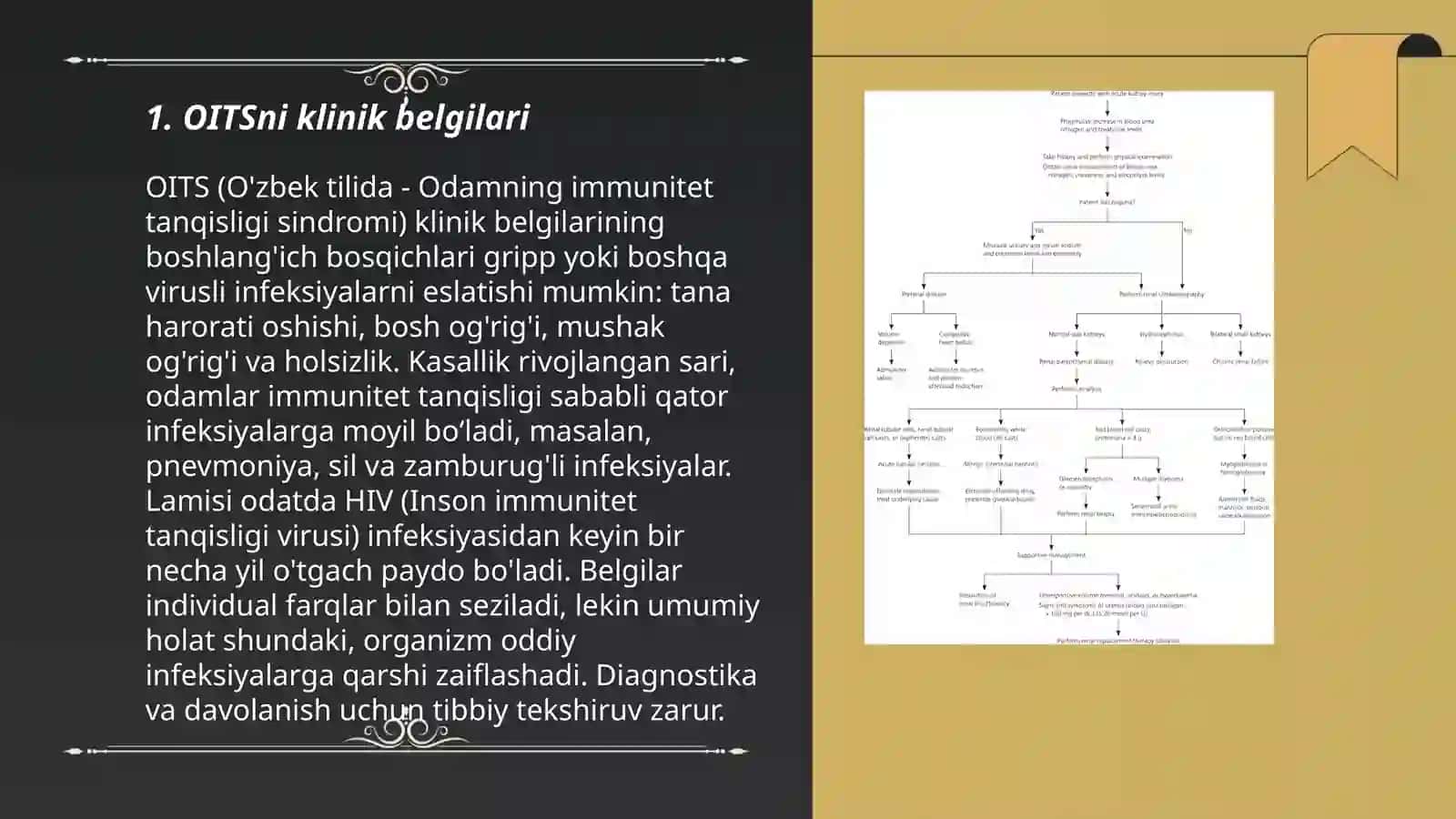 OITSni klinik kechishi, diagnostikasi va davolash 3
